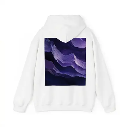Purple Canyon Rock Waves Abstract Art