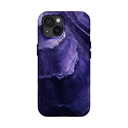 Purple Layered Rock Formation Abstract Texture