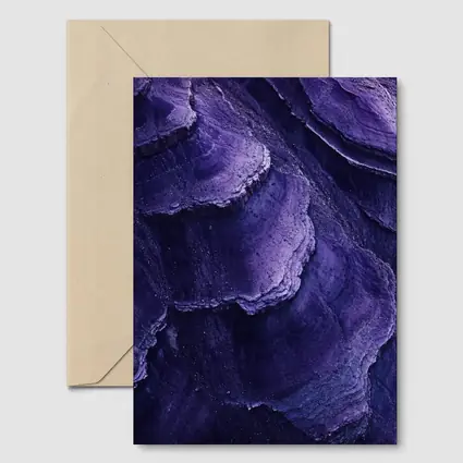 Purple Layered Rock Formation Abstract Texture