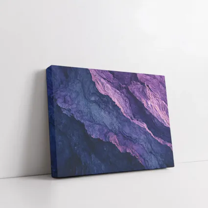 Purple Blue Rocky Mountain Stone Texture