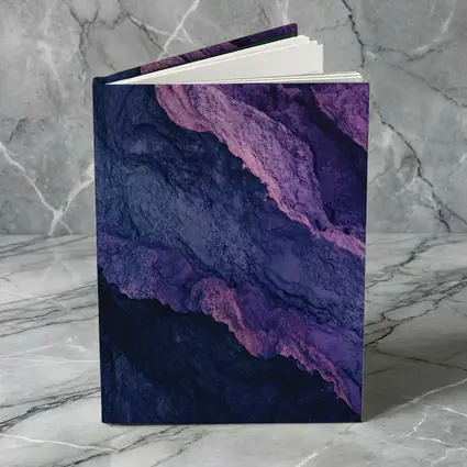 Purple Blue Rocky Mountain Stone Texture