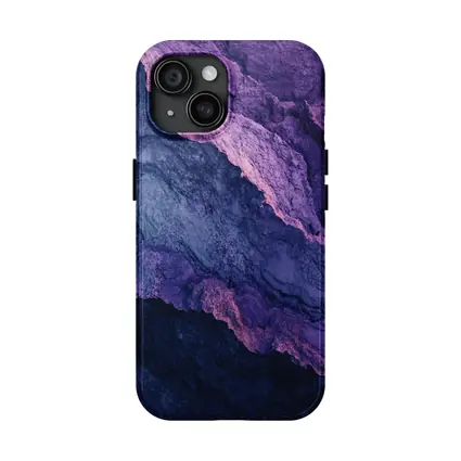 Purple Blue Rocky Mountain Stone Texture