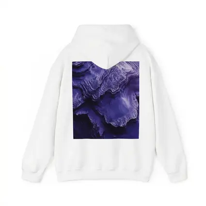 Purple Rock Layers Abstract Geological Formation