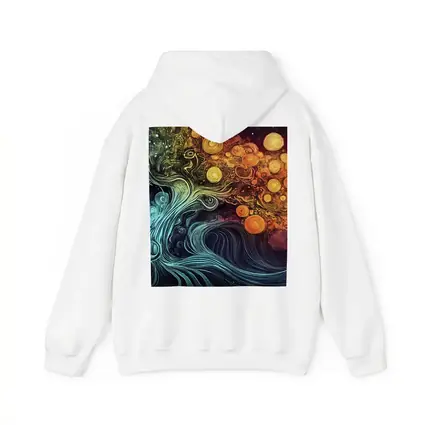 Swirling Tree of Life Abstract Art