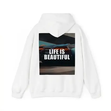 Life Is Beautiful Lamborghini Sian Motivational Art