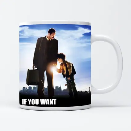 Father Son Motivational Quote City Skyline