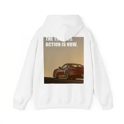 Porsche 911 Red Car Golden Sky