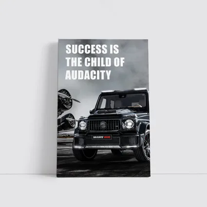 Brabus G Wagen Success Audacity Quote Art