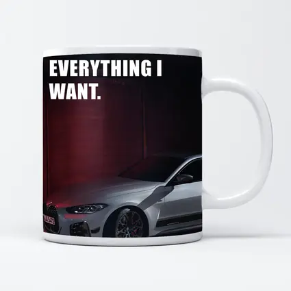 BMW Four Series Silver Coupe Bold Quote