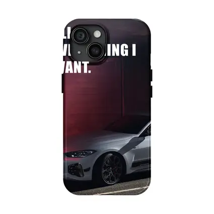 BMW Four Series Silver Coupe Bold Quote