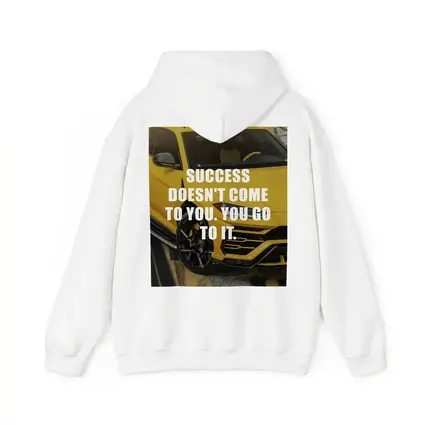 Success Quote Yellow Lamborghini Urus Car
