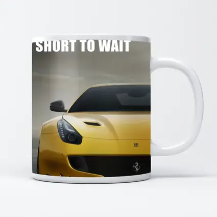Ferrari F12 Yellow Life Is Too Short