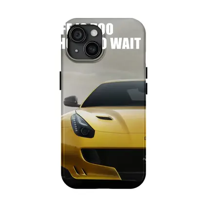 Ferrari F12 Yellow Life Is Too Short
