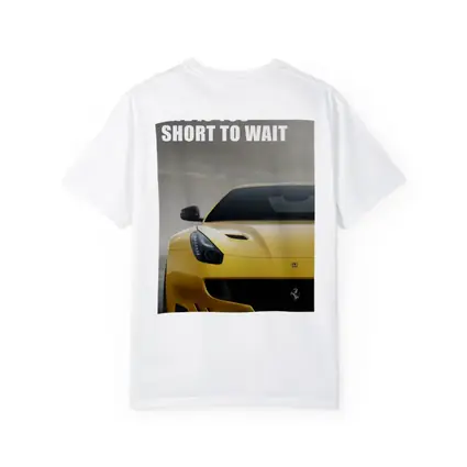 Ferrari F12 Yellow Life Is Too Short