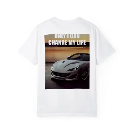 Ferrari Portofino White Car Sunset Motivational