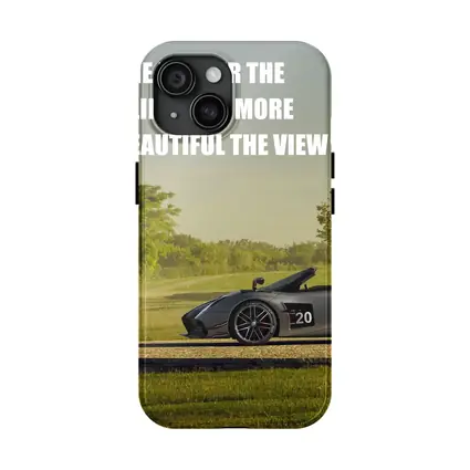 Lamborghini Gallardo Spyder Green Landscape View