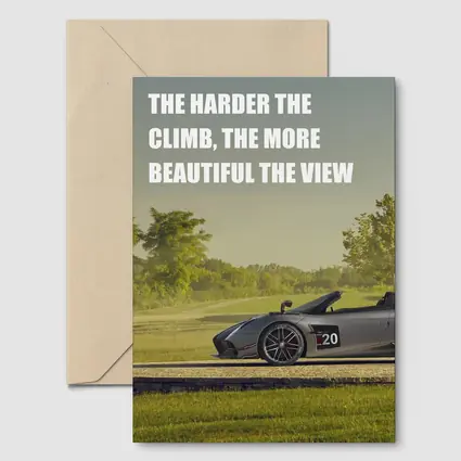 Lamborghini Gallardo Spyder Green Landscape View