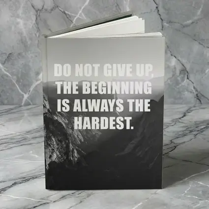 Do Not Give Up Mountains Motivational Quote