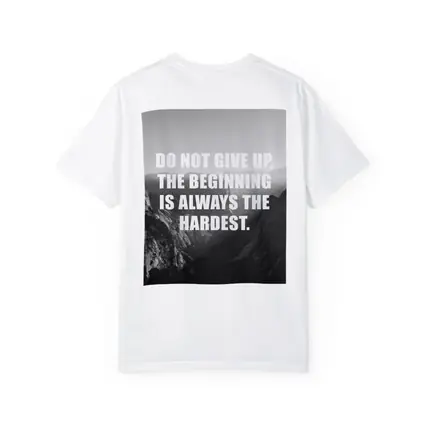 Do Not Give Up Mountains Motivational Quote