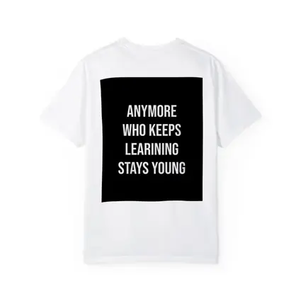 Who Keeps Learning Stays Young Quote