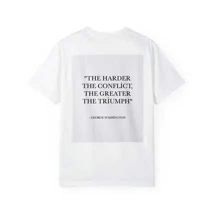 George Washington Quote Black White Print