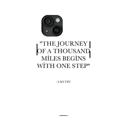 Lao Tzu Journey Thousand Miles Quote Art
