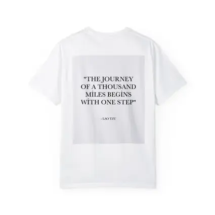 Lao Tzu Journey Thousand Miles Quote Art