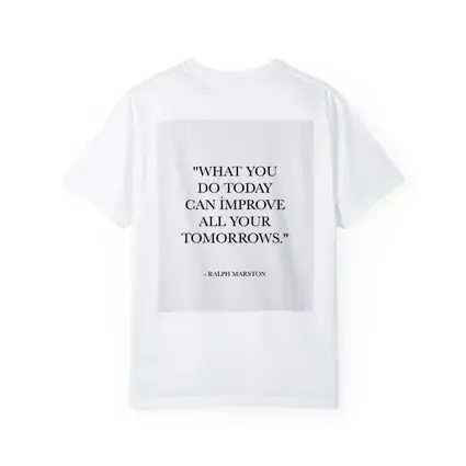 Ralph Marston Quote Black White Minimal Art