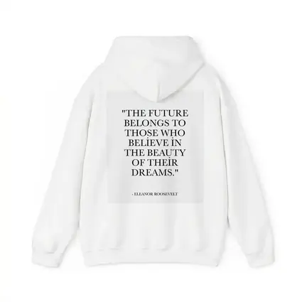 Eleanor Roosevelt Future Belongs Dreams Quote