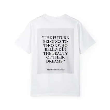 Eleanor Roosevelt Future Belongs Dreams Quote