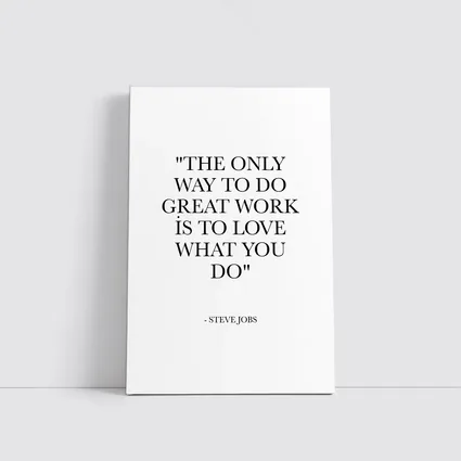 Steve Jobs Love What You Do Quote
