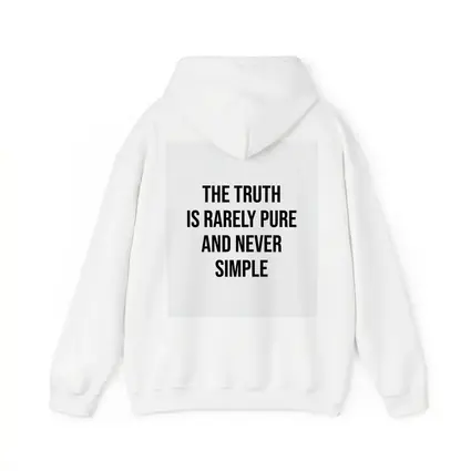 The Truth Is Rarely Pure Quote Print