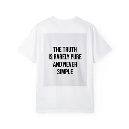 The Truth Is Rarely Pure Quote Print