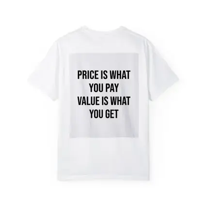 Price Is What You Pay Value Quote