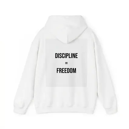 Discipline Equals Freedom Bold Black Typography