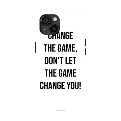 Change The Game Bold Motivational Quote Print