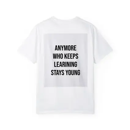 Who Keeps Learning Stays Young Quote