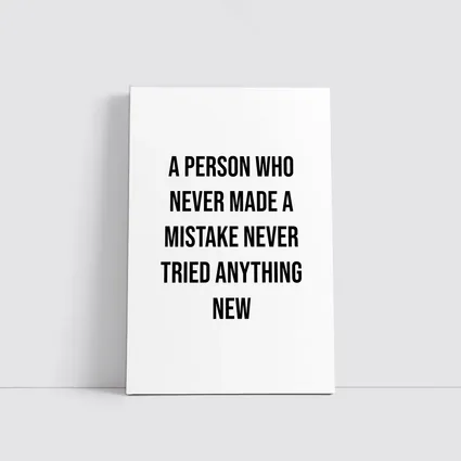 A Person Never Made Mistake Inspirational Quote