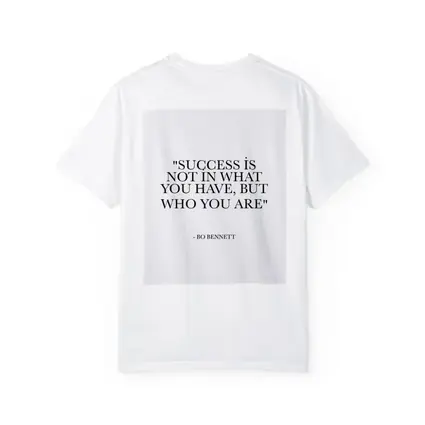Bo Bennett Success Quote Black White
