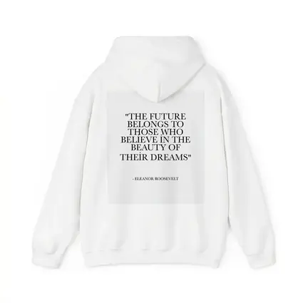 Eleanor Roosevelt Future Belongs Dreams Quote