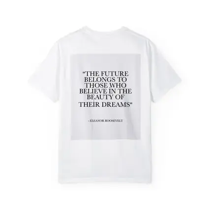 Eleanor Roosevelt Future Belongs Dreams Quote