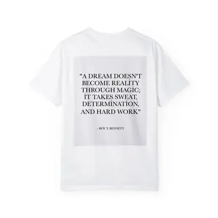 Roy T Bennett Dream Hard Work Quote