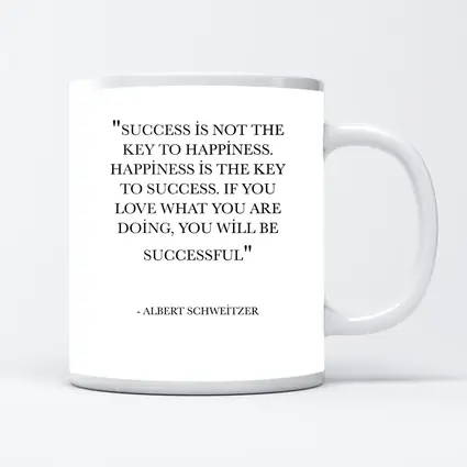 Albert Schweitzer Happiness Success Inspirational Quote