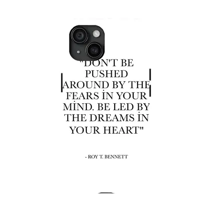 Roy T Bennett Dreams Heart Quote Print