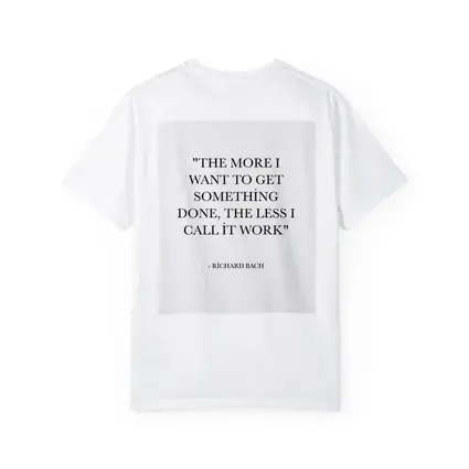 Richard Bach Quote Minimalist Black White Print