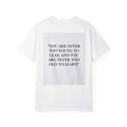 Never Too Old To Learn Quote Print