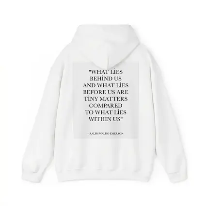Ralph Waldo Emerson Quote Black White Print