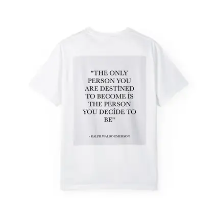 Ralph Waldo Emerson Quote Black White Print