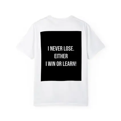 I Never Lose Win Or Learn Quote