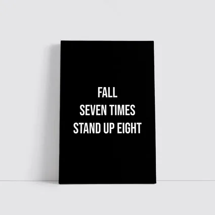 Fall Seven Times Stand Up Eight Quote